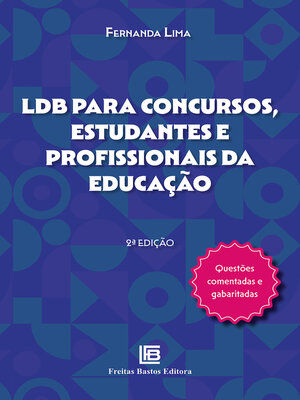 cover image of LDB para Concursos, Estudantes e Profissionais da Educação